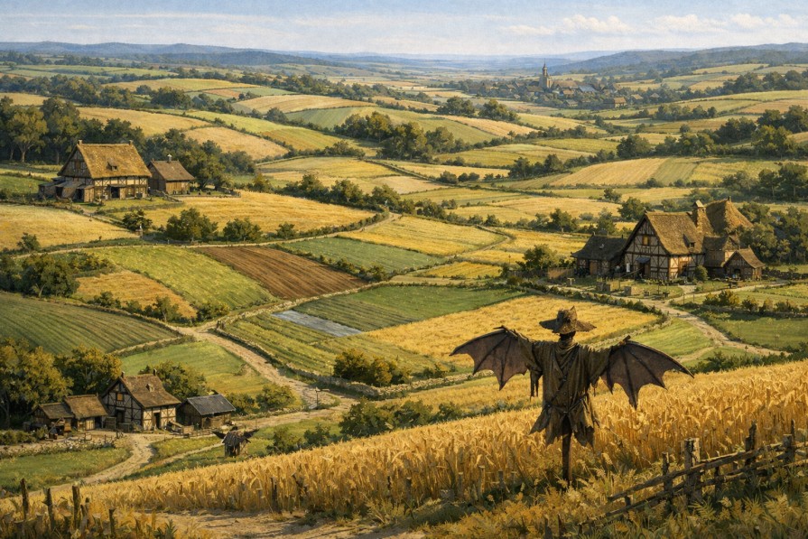 Patchwork Fields Image